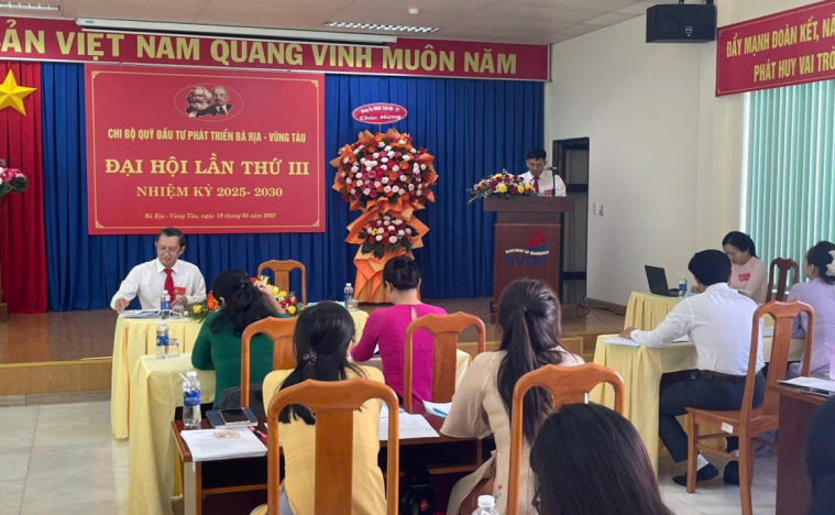 BVDIF tổ chức Đại hội Chi bộ Quỹ Đầu tư phát triển khóa III nhiệm kỳ 2025 - 2030 BVDIF tổ chức Đại hội Chi bộ Quỹ Đầu tư phát triển khóa III nhiệm kỳ 2025 - 2030