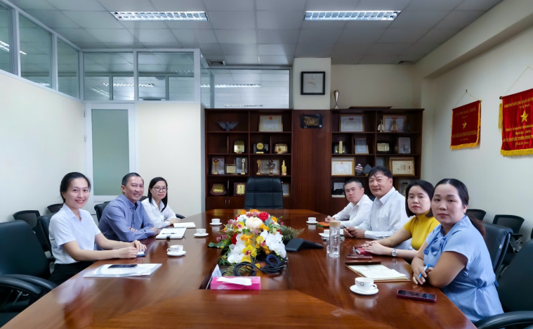 Quỹ đầu tư Phát triển Bà Rịa - Vũng Tàu (BVDIF) đến thăm và làm việc với Công ty phát triển Nhà Bà Rịa - Vũng Tàu (HODECO)