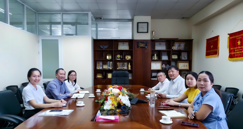 Quỹ đầu tư Phát triển Bà Rịa - Vũng Tàu (BVDIF) đến thăm và làm việc với Công ty phát triển Nhà Bà Rịa - Vũng Tàu (HODECO)